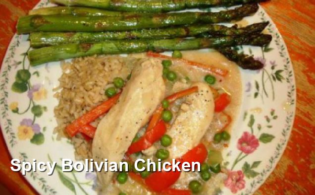 Spicy Bolivian Chicken - Dairy Free Recipes