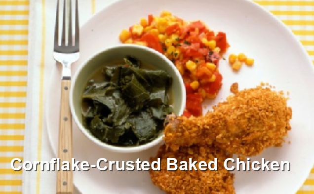 Cornflake-Crusted Baked Chicken - Dairy Free Recipes