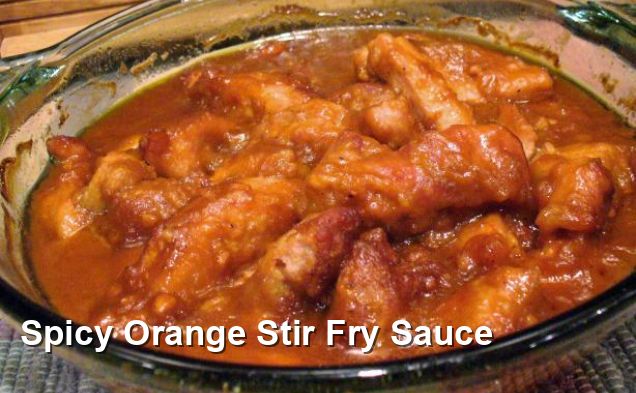 Spicy Orange Stir Fry Sauce - Gluten Free Recipes