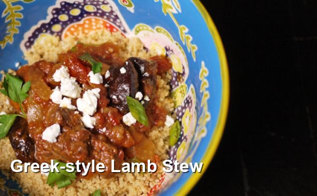 Greek Style Lamb Stew Gluten Free Recipes