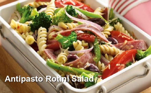 Antipasto Rotini Salad - Salad Recipes