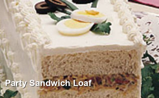 Party Sandwich Loaf - Antipasti Recipes