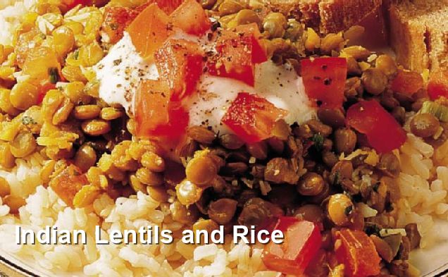 Indian Lentils and Rice - Indian Recipes