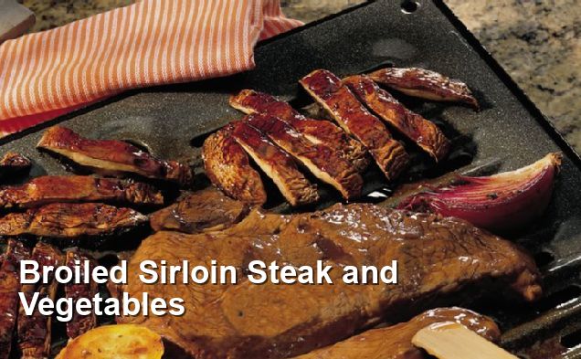 Broiled Sirloin Steak And Vegetables Gluten Free Recipes