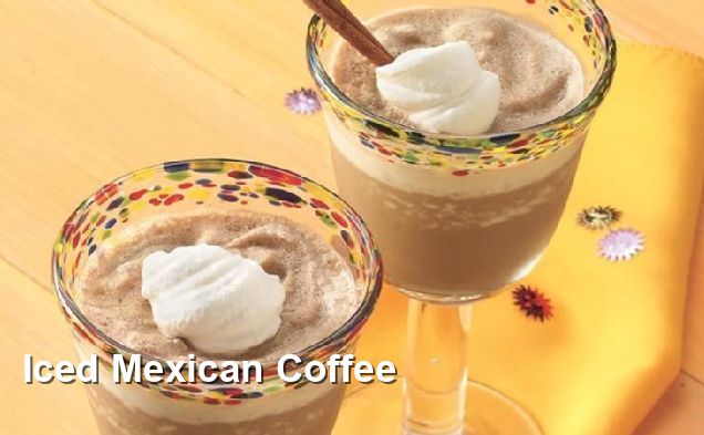 Iced Mexican Coffee Mexican Recipes 