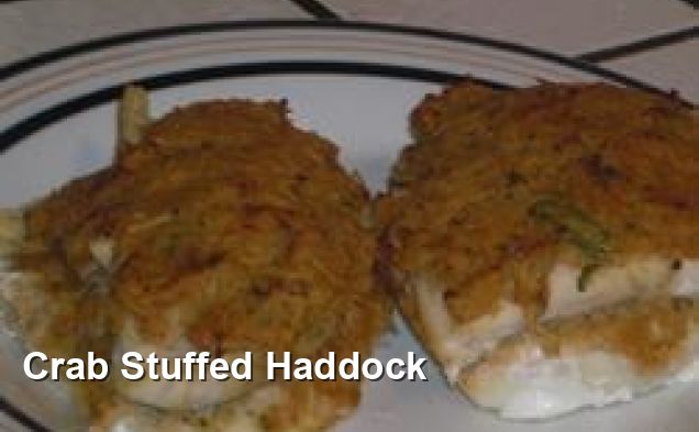 Crab Stuffed Haddock - Pescatarian Recipes