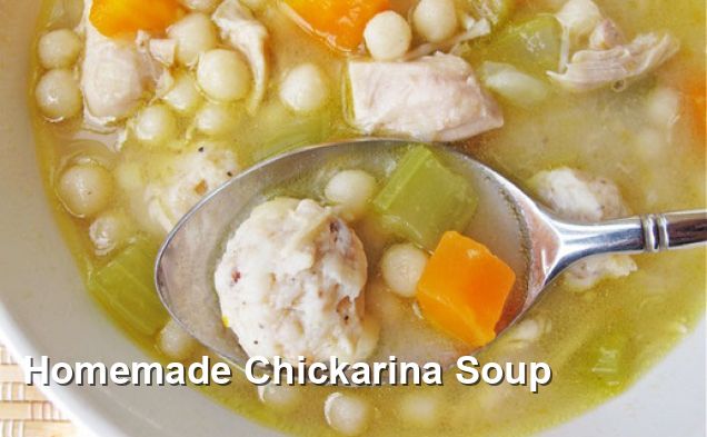 Homemade Chickarina Soup - Soup Recipes