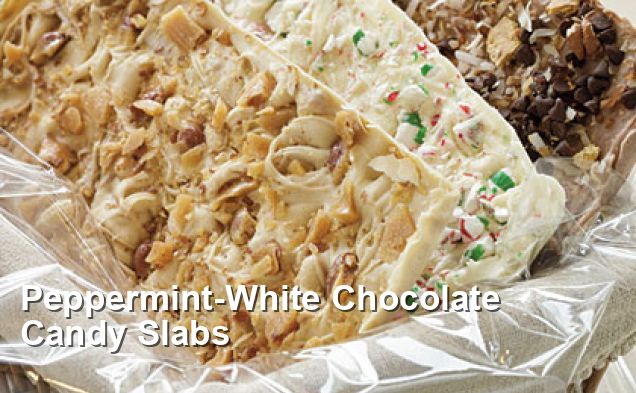 Peppermint White Chocolate Candy Slabs Gluten Free Recipes