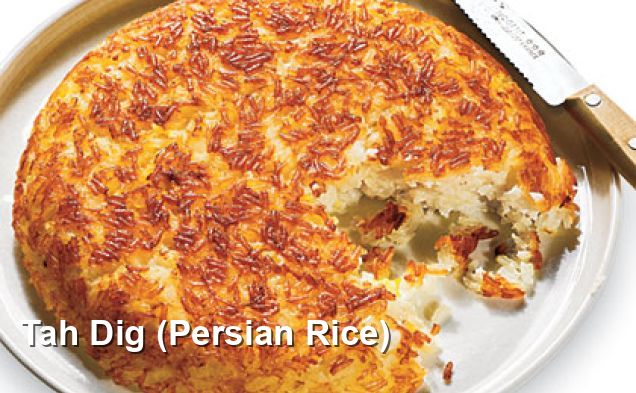 Tah Dig (Persian Rice) - Gluten Free Recipes