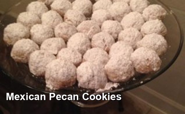 Mexican Pecan Cookies - Mexican Recipes