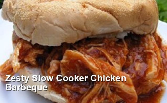 Zesty Slow Cooker Chicken Barbeque Gluten Free Recipes