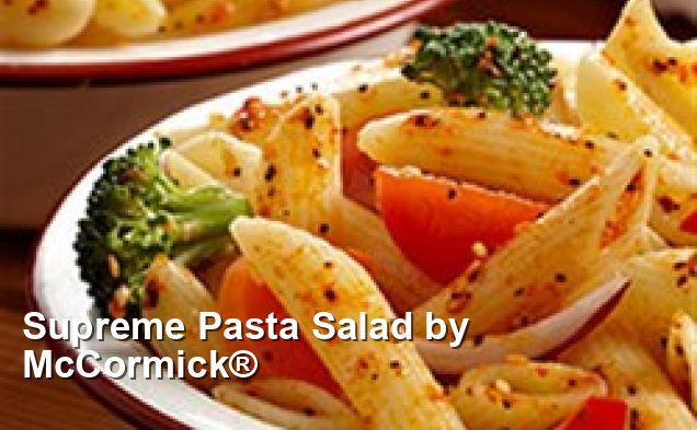 Supreme Pasta Salad By McCormick Dairy Free Recipes 265196