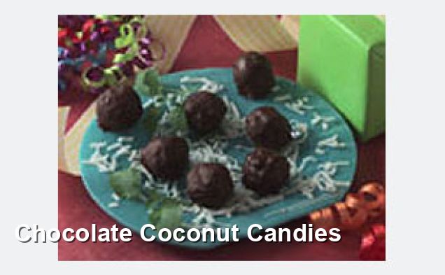 Chocolate Coconut Candies - Gluten Free Recipes