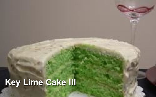 Key Lime Cake III - Lunch Recipes