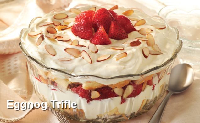 Eggnog Trifle - English Recipes