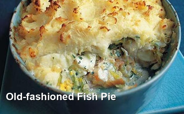 Old-fashioned Fish Pie - Pescatarian Recipes