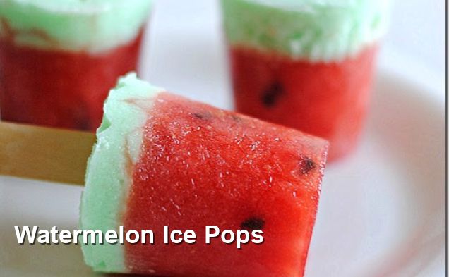 Watermelon Ice Pops Gluten Free Recipes 5835