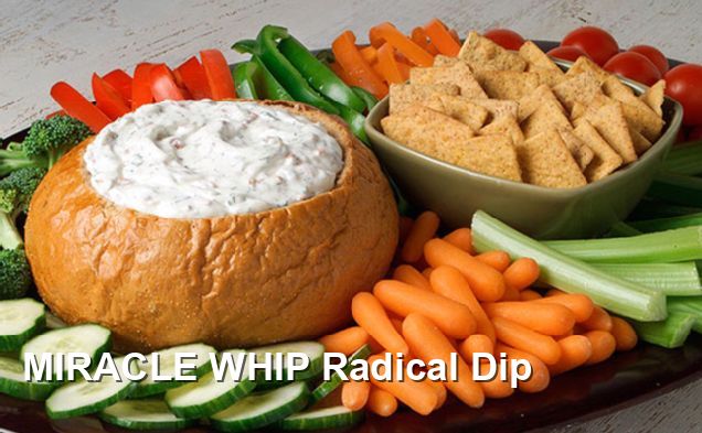 MIRACLE WHIP Radical Dip - Gluten Free Recipes