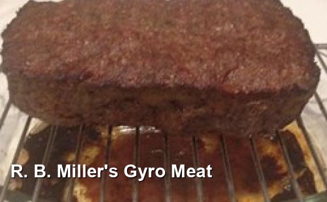 R. B. Miller's Gyro Meat - Mediterranean Recipes