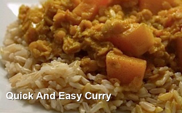 Quick And Easy Curry - Indian Recipes