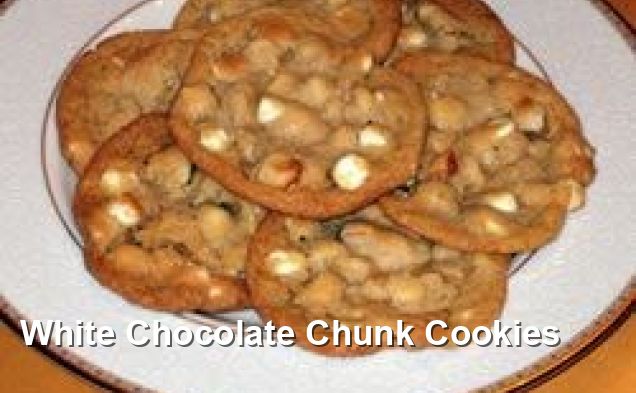 White Chocolate Chunk Cookies - Antipasti Recipes