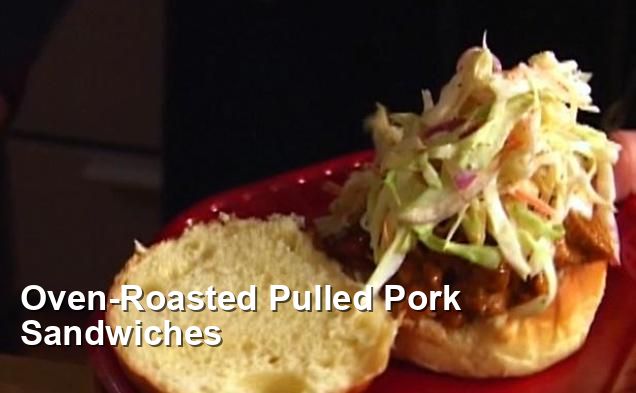 Oven Roasted Pulled Pork Sandwiches American Recipes