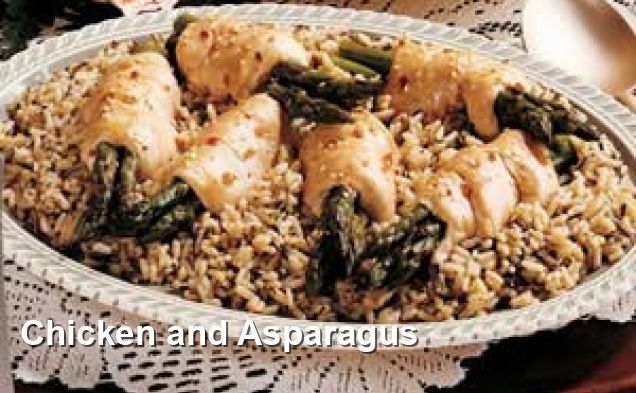 Chicken and Asparagus - Gluten Free Recipes