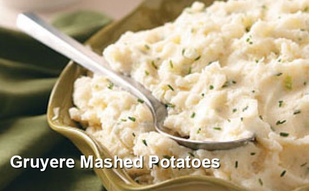 Gruyere Mashed Potatoes - Gluten Free Recipes