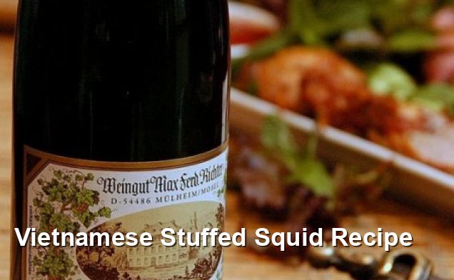 Vietnamese Stuffed Squid Recipe - Vietnamese Recipes