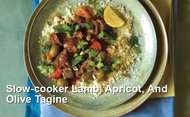 Slow-cooker Lamb, Apricot, And Olive Tagine - Dairy Free Recipes