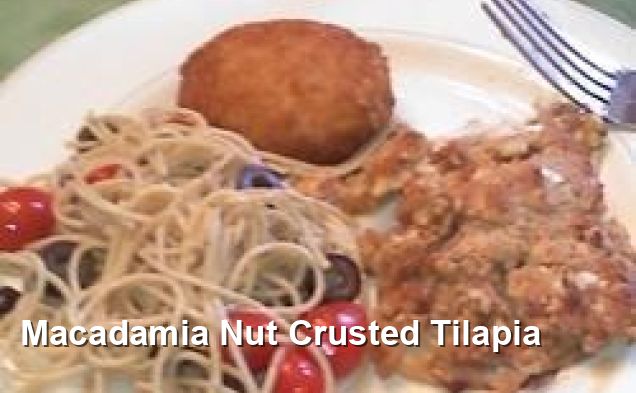 Macadamia Nut Crusted Tilapia - Gluten Free Recipes