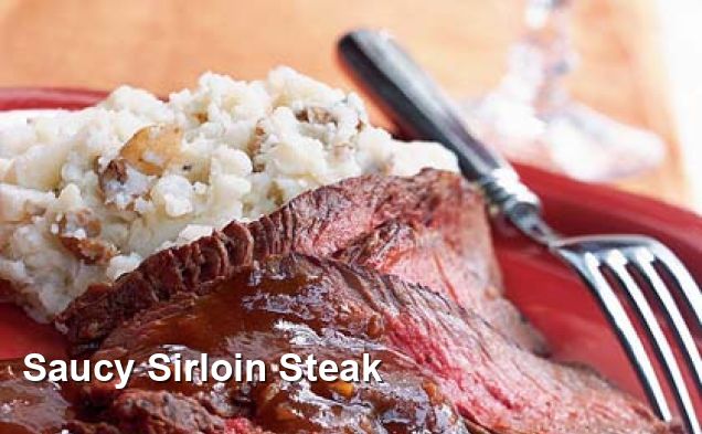 Saucy Sirloin Surprise
