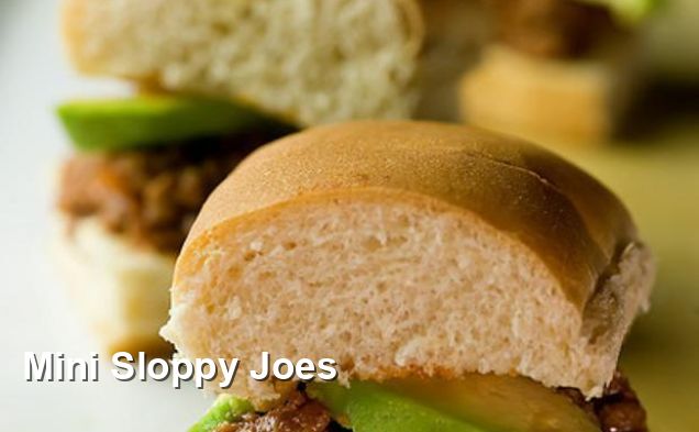 Mini Sloppy Joes American Recipes