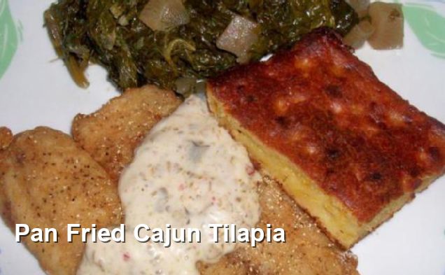 Pan Fried Cajun Tilapia Cajun Recipes