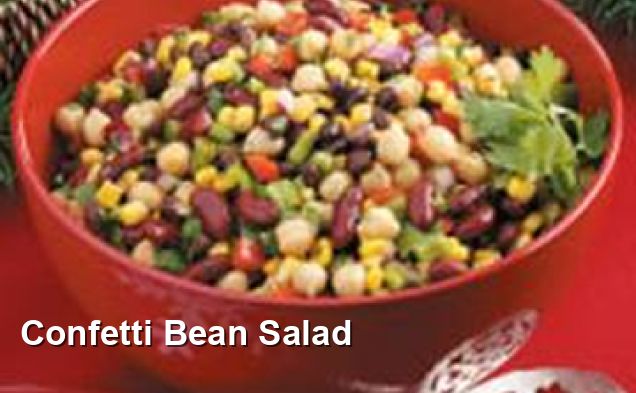 Confetti Bean Salad - Gluten Free Recipes