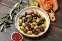 Olives - the tiny briny fruit as the star ingredient